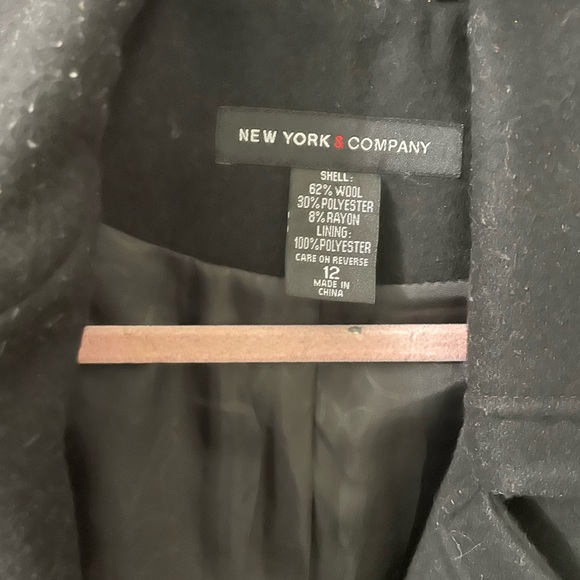 Long wool coat - Picture 2 of 2